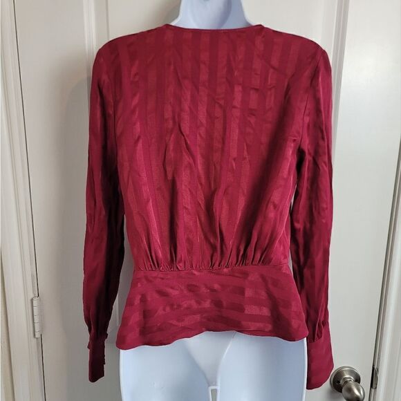 CHELSEA28 Tie Front Blouse - Picture 5 of 8